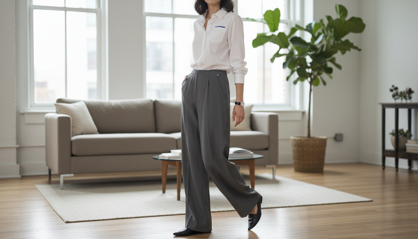 High-Waist Wide-Leg Pants: Fit, Hem, Styling Tips
